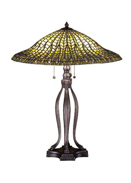 Meyda Tiffany 29385 Table Lamp, Mahogany Bronze