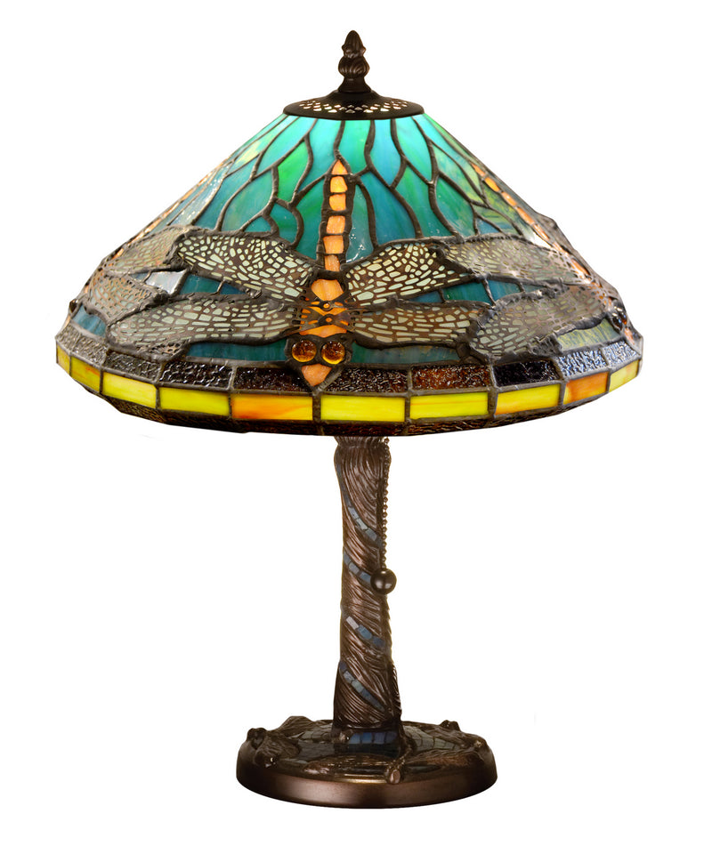 Meyda Tiffany 26683 One Light Accent Lamp, Craftsman Brown