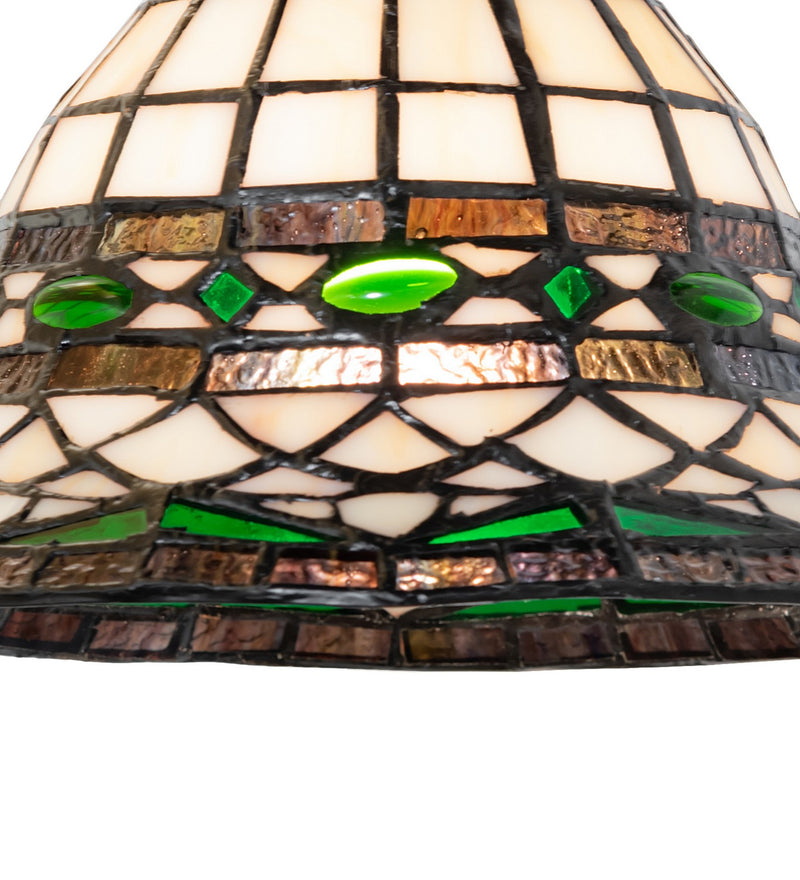 Meyda Tiffany 48921 One Light Mini Pendant, Rust