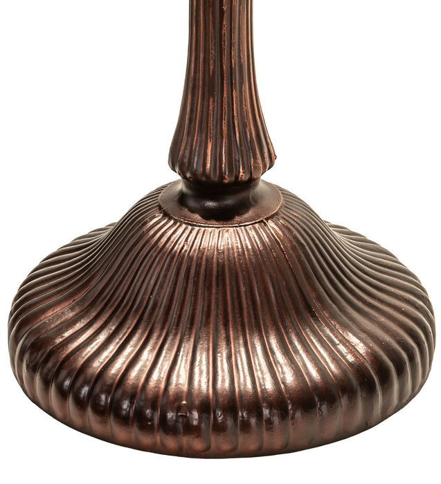 Meyda Tiffany 26322 Two Light Table Lamp, Green/Blue Pbag