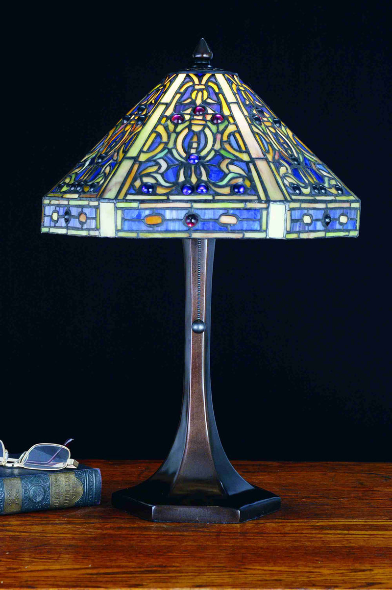 Meyda Tiffany 65655 19"Table Lamp, Bronze