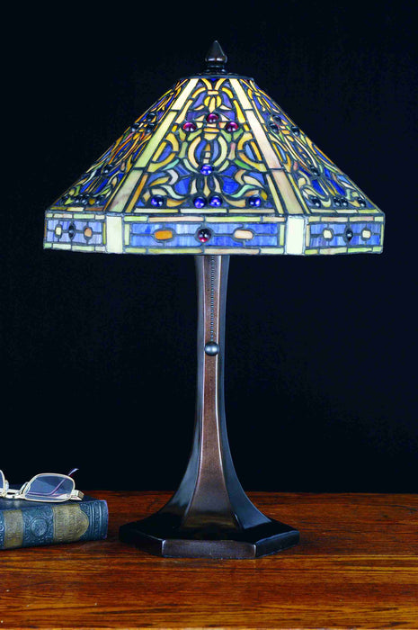 Meyda Tiffany 65655 19"Table Lamp, Bronze