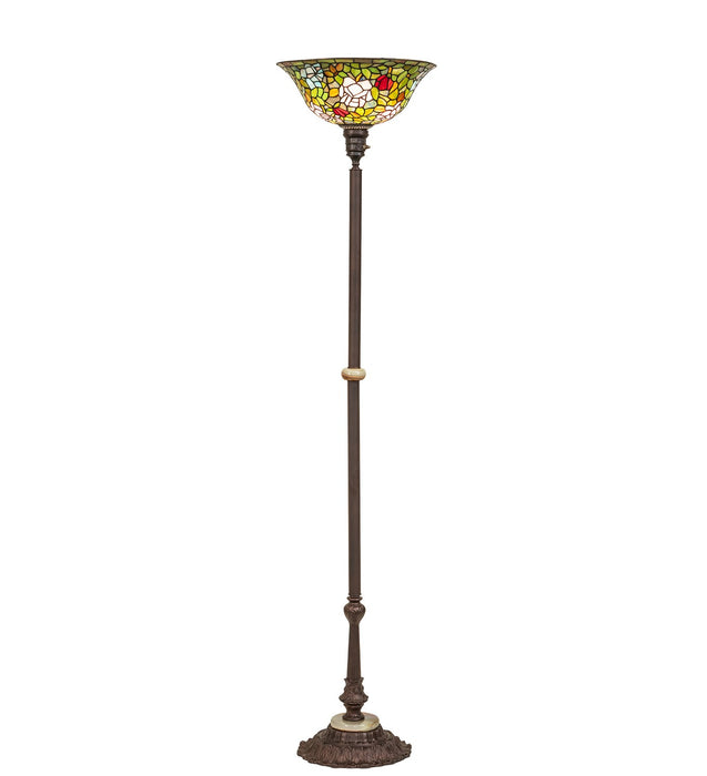 Meyda Tiffany 31122 Torchiere, Antique Copper