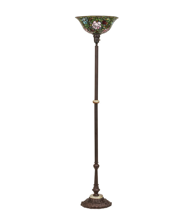 Meyda Tiffany 31122 Torchiere, Antique Copper