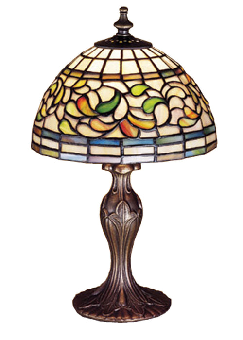 Meyda Tiffany 30314 One Light Table Lamp, Antique Copper