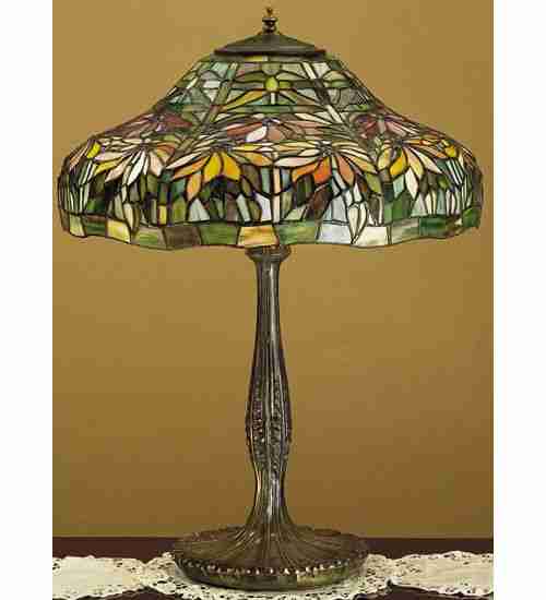 Meyda Tiffany 31129 25" Table Lamp, Bronze