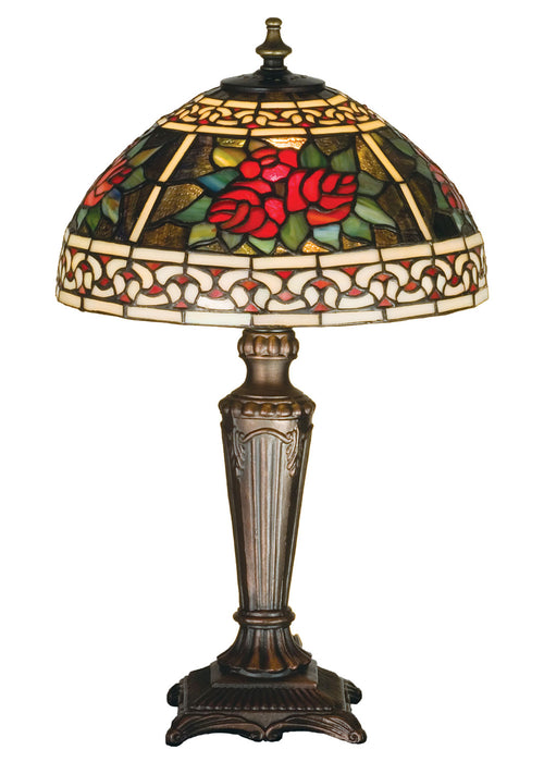 Meyda Tiffany 37790 One Light Accent Lamp, Pbnawg Flame Bai