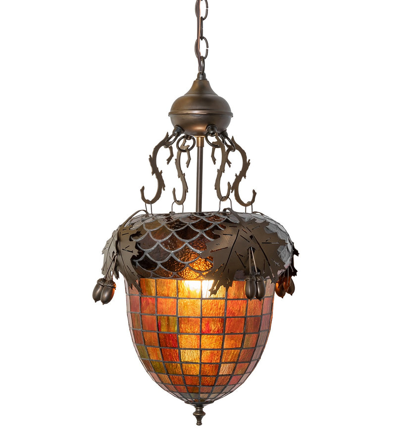 Meyda Tiffany 51849 One Light Pendant, Antique Copper