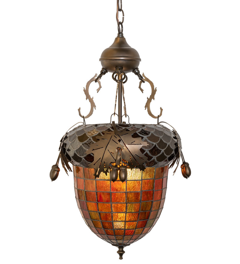 Meyda Tiffany 51849 One Light Pendant, Antique Copper