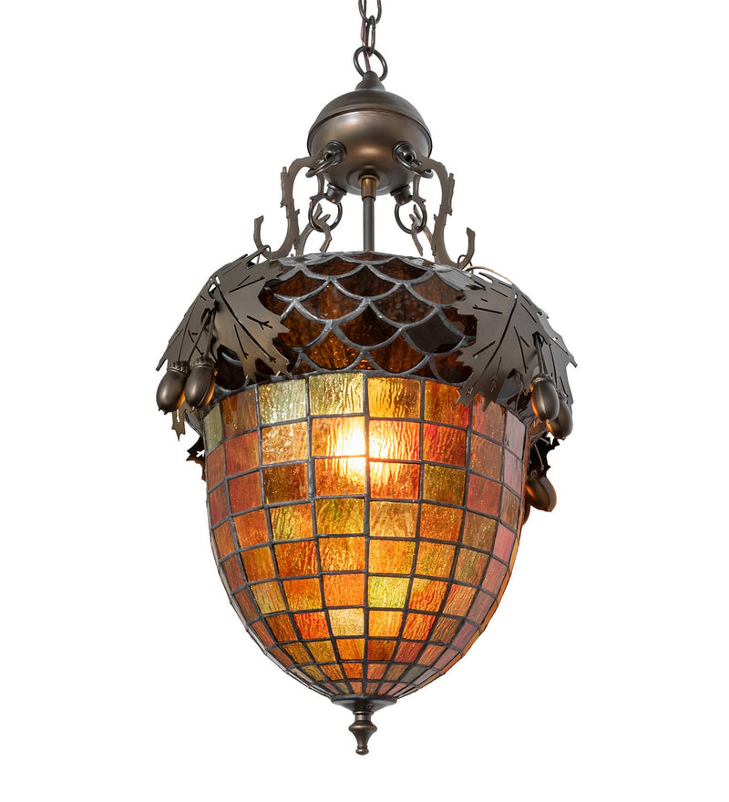 Meyda Tiffany 51849 One Light Pendant, Antique Copper