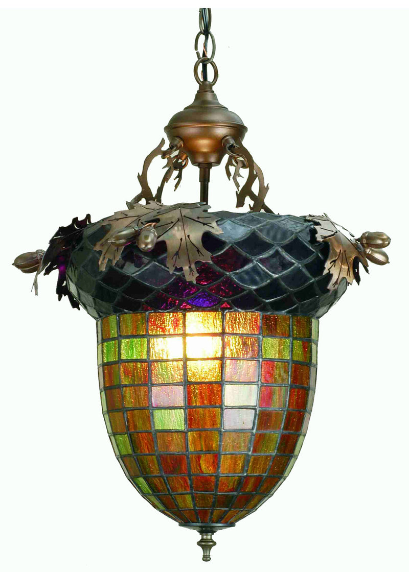 Meyda Tiffany 51849 One Light Pendant, Antique Copper