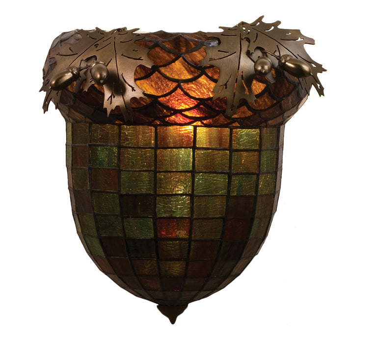 Meyda Tiffany 51851 One Light Wall Sconce, Antique Copper