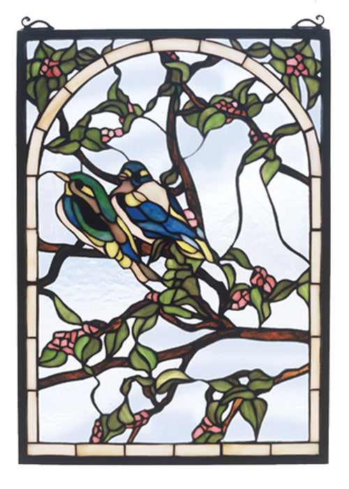 Meyda Tiffany 47966 Window, Vac(Lt) Blue/Green Pink
