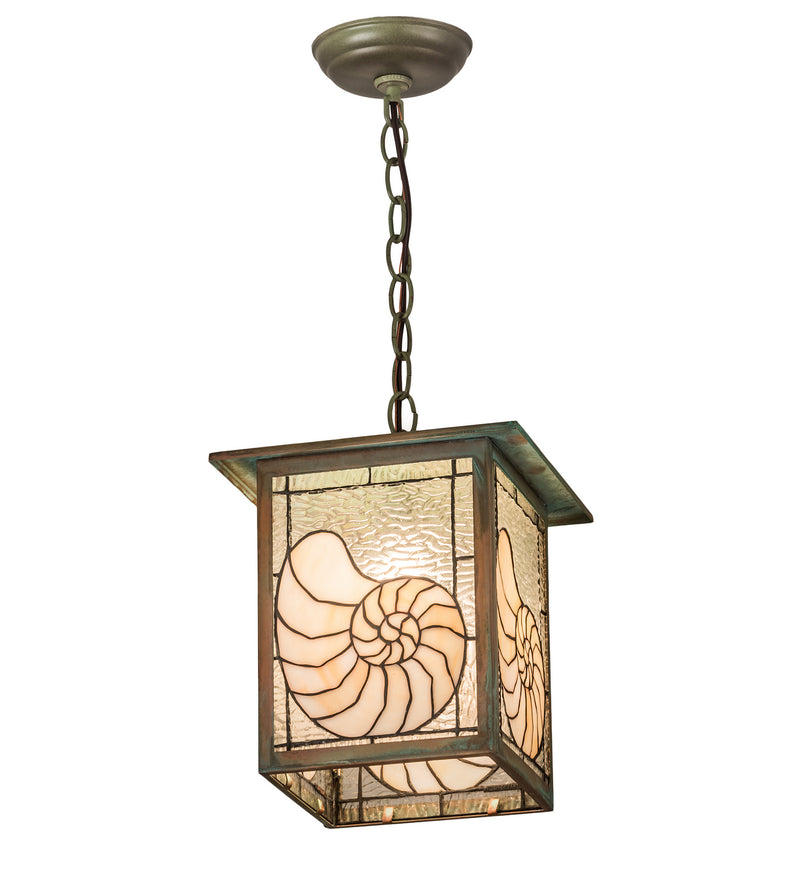 Meyda Tiffany 47763 One Light Pendant, Verdi