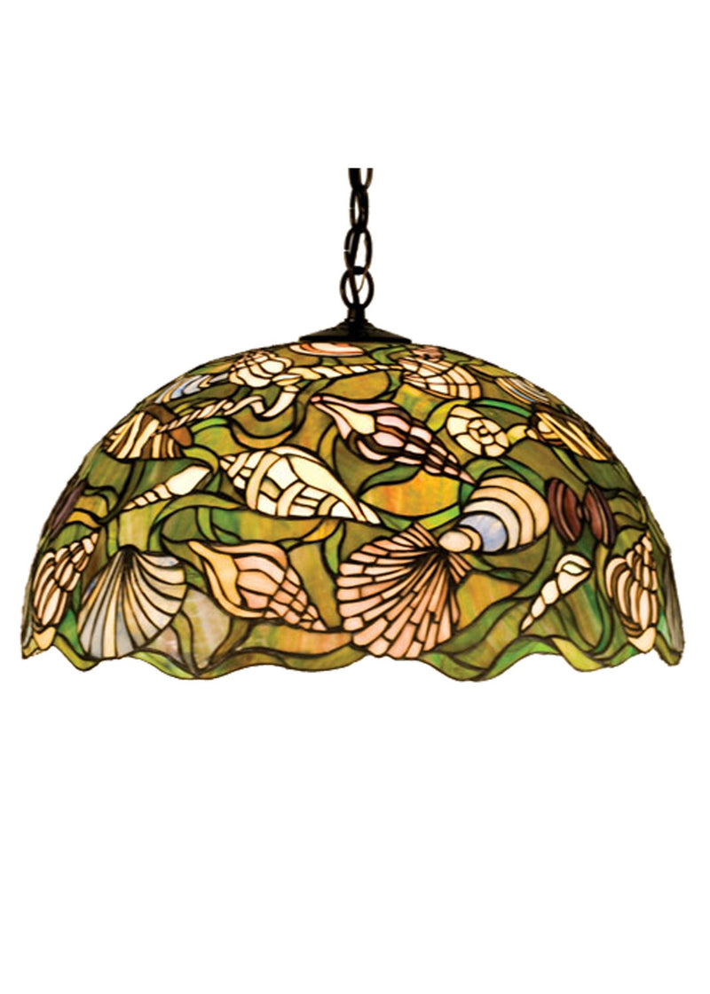 Meyda Tiffany 47977 Three Light Pendant, Steel