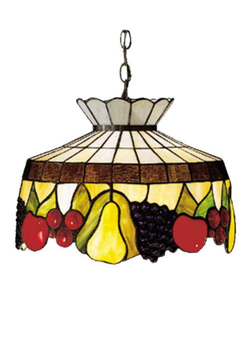 Meyda Tiffany 29379 One Light Pendant, Transparent Copper