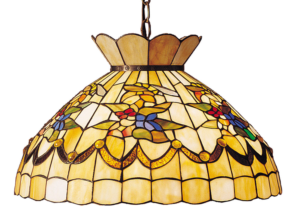Meyda Tiffany 31219 One Light Pendant, Antique Copper