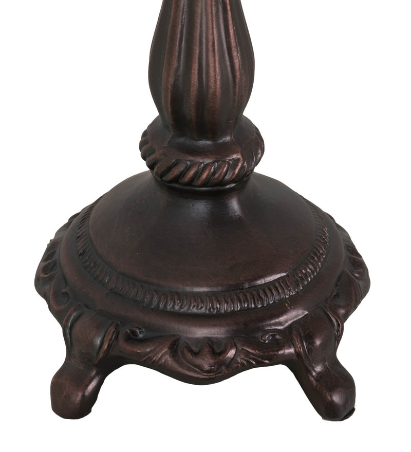 Meyda Tiffany 27294 One Light Mini Lamp, Mahogany Bronze