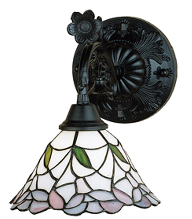 Meyda Tiffany 27386 One Light Wall Sconce, Ca Pink