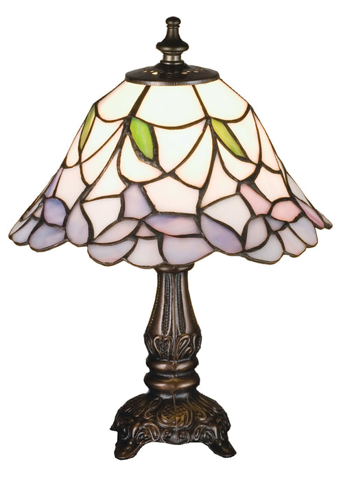 Meyda Tiffany 31194 One Light Mini Lamp, Ca Purple