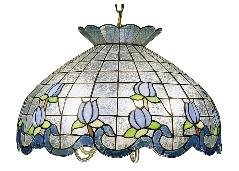 Meyda Tiffany 31209 Five Light Pendant, Antique Copper