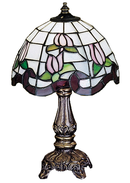 Meyda Tiffany 31210 One Light Mini Lamp, Antique Copper