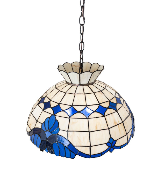 Meyda Tiffany 31202 Three Light Pendant, Antique Copper