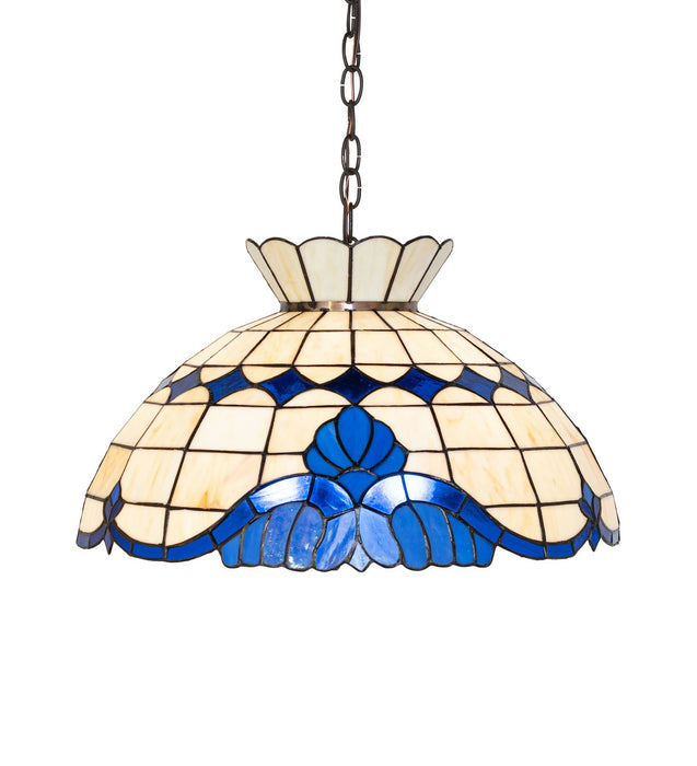 Meyda Tiffany 31202 Three Light Pendant, Antique Copper