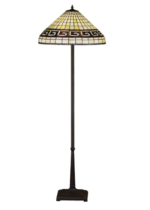 Meyda Tiffany 29503 Floor Lamp, Craftsman Brown