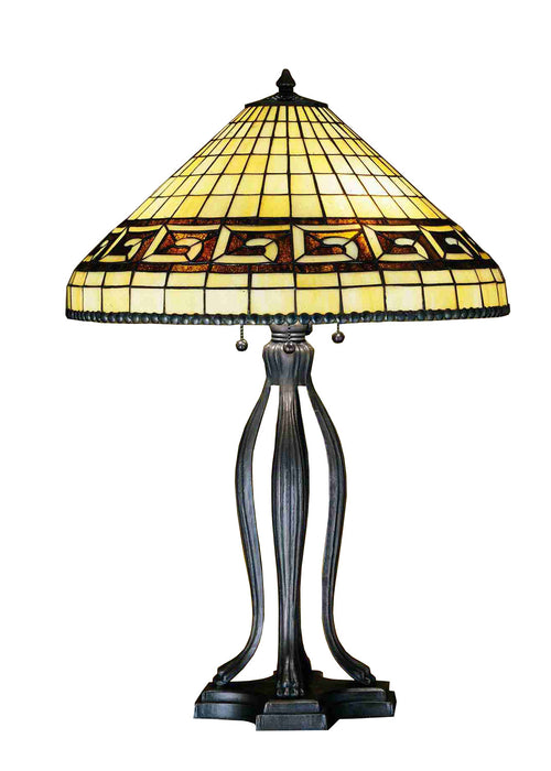 Meyda Tiffany 29504 Table Lamp, Rust
