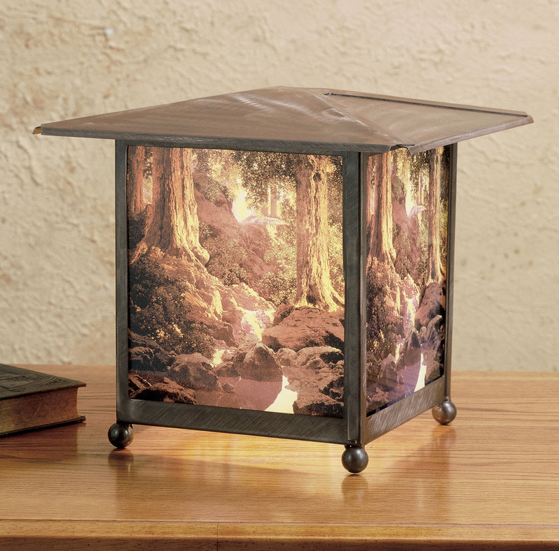 Meyda Tiffany 37476 One Light Accent Lamp, Antique Copper