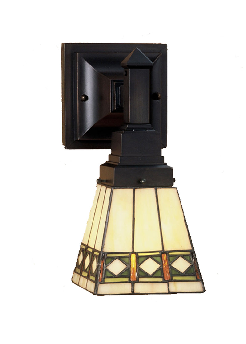 Meyda Tiffany 48191 One Light Wall Sconce, Antique Copper