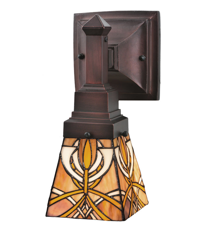Meyda Tiffany 24276 One Light Wall Sconce, Xaia Ha Beige