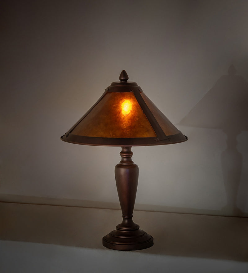 Meyda Tiffany 23028 Accent Lamp, Mahogany Bronze