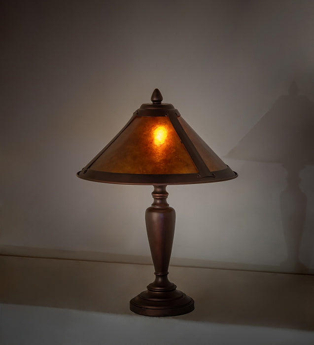 Meyda Tiffany 23028 Accent Lamp, Mahogany Bronze
