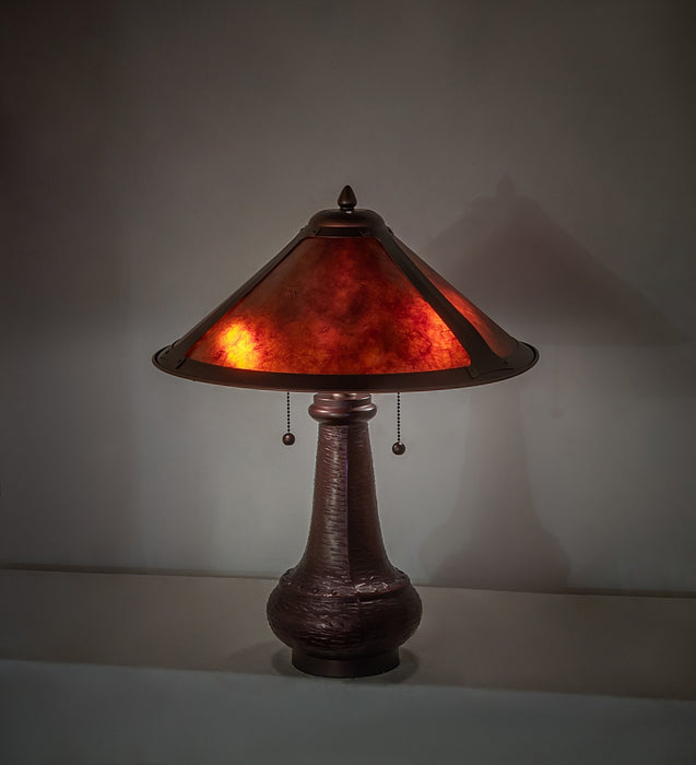 Meyda Tiffany 22210 Table Lamp, Mahogany Bronze