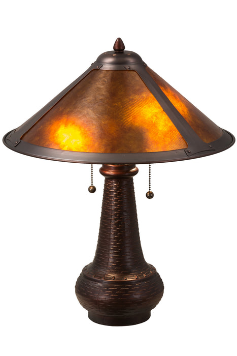 Meyda Tiffany 22210 Table Lamp, Mahogany Bronze