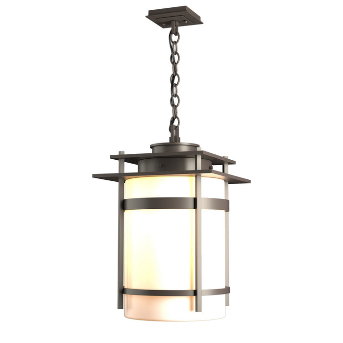 Hubbardton Forge 365894-SKT-77-GG0148 One Light Outdoor Fixture, Coastal Dark Smoke