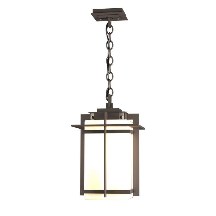 Hubbardton Forge 366007-SKT-77-GG0112 One Light Outdoor Ceiling Fixture, Coastal Dark Smoke