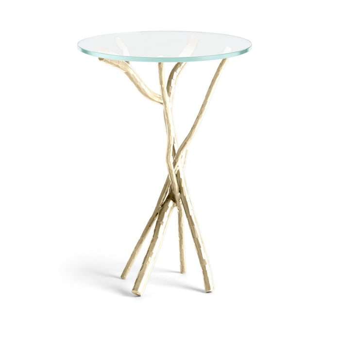 Hubbardton Forge 750110-86-VA0715 Accent Table, Modern Brass