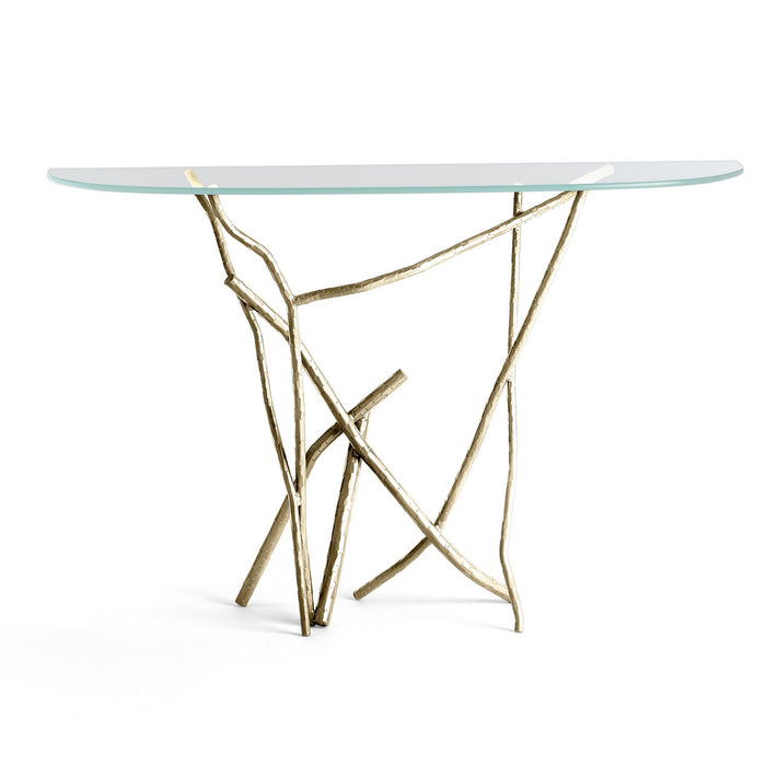 Hubbardton Forge 750112-86-VA0716 Console Table, Modern Brass