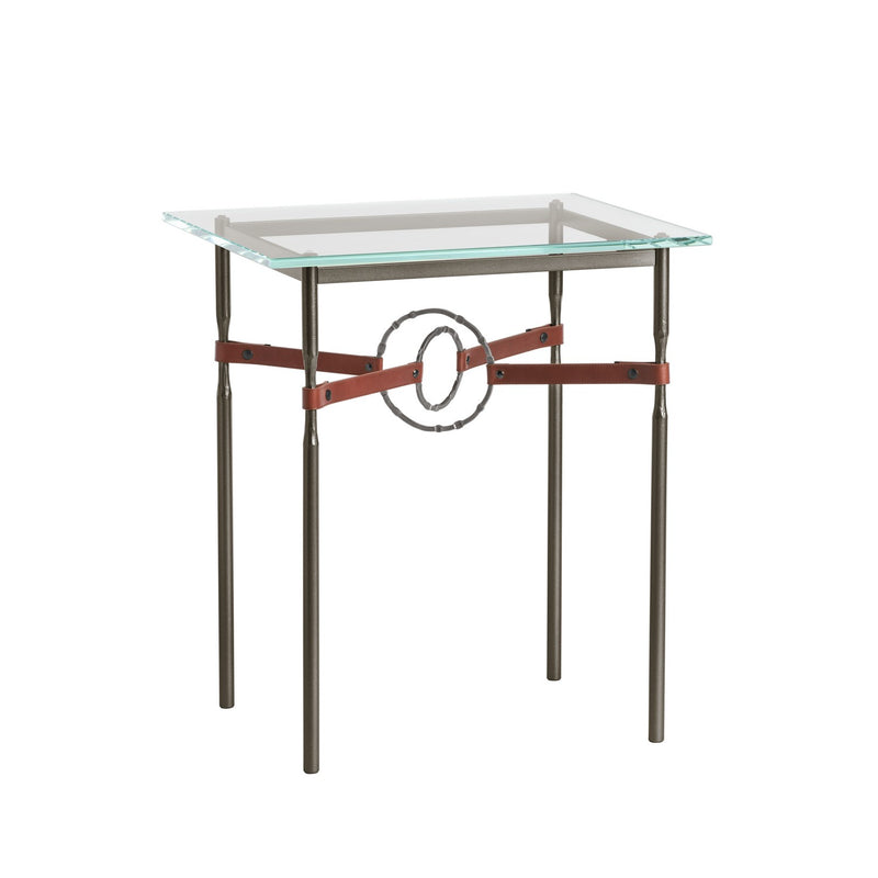 Hubbardton Forge 750116-14-07-LB-VA0717 Side Table, Oil Rubbed Bronze