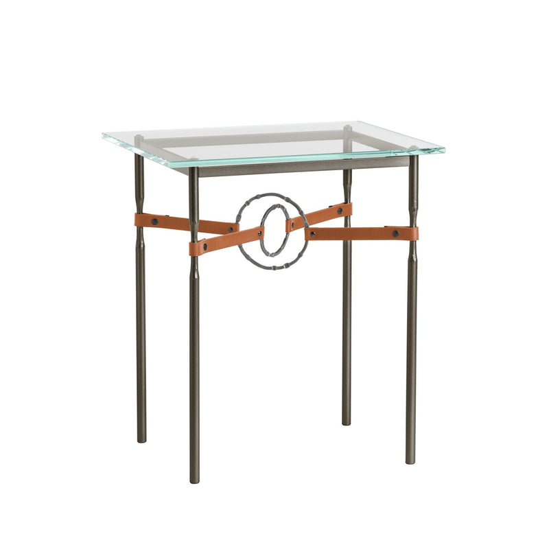 Hubbardton Forge 750116-14-07-LC-VA0717 Side Table, Oil Rubbed Bronze