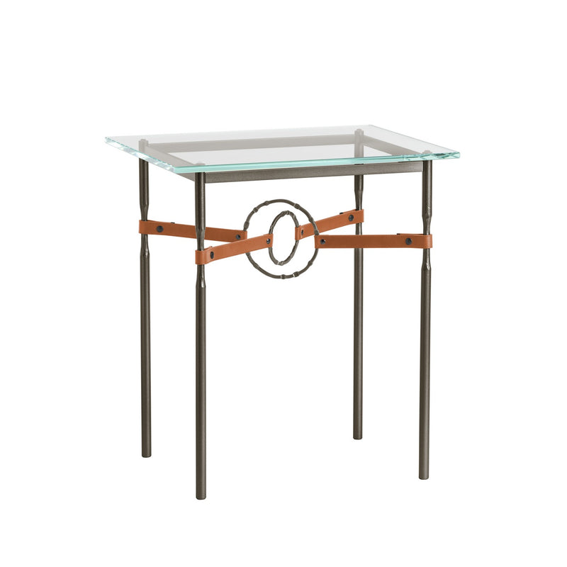 Hubbardton Forge 750116-14-14-LC-VA0717 Side Table, Oil Rubbed Bronze