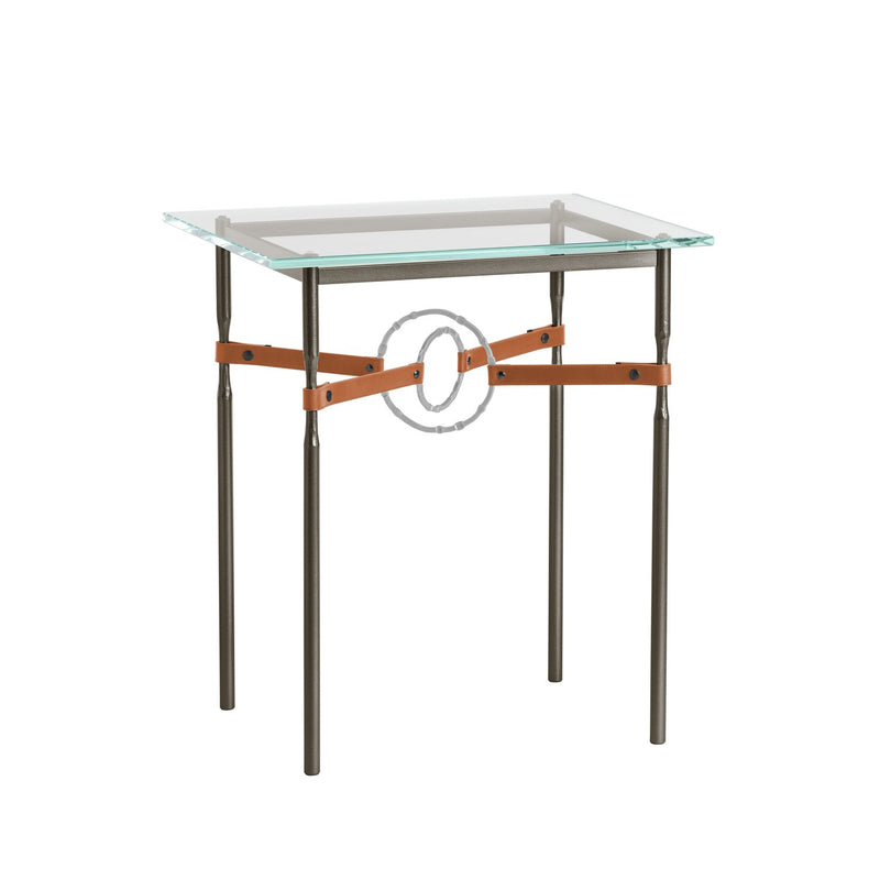 Hubbardton Forge 750116-14-82-LC-VA0717 Side Table, Oil Rubbed Bronze