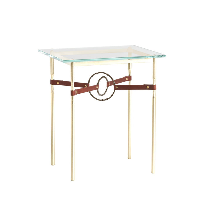 Hubbardton Forge 750116-86-05-LB-VA0717 Side Table, Modern Brass