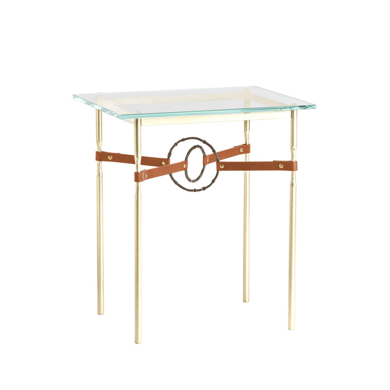 Hubbardton Forge 750116-86-05-LC-VA0717 Side Table, Modern Brass