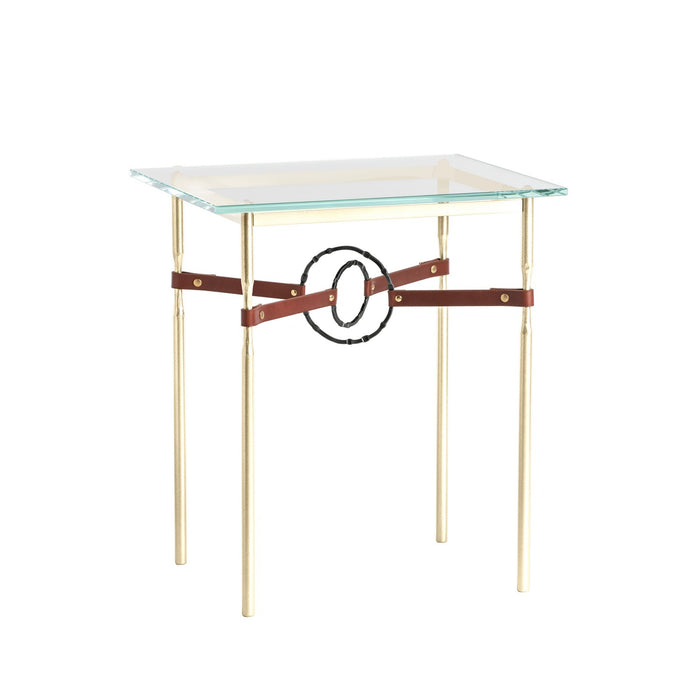 Hubbardton Forge 750116-86-10-LB-VA0717 Side Table, Modern Brass