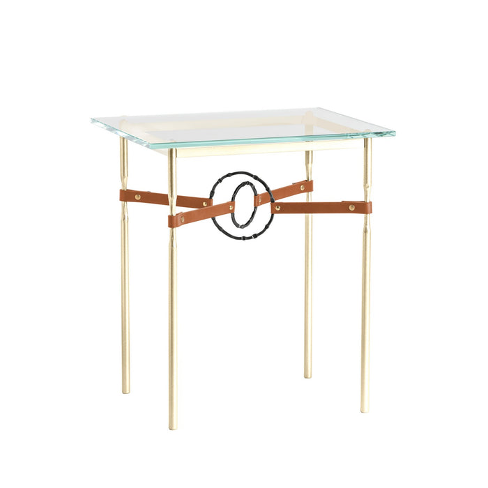 Hubbardton Forge 750116-86-10-LC-VA0717 Side Table, Modern Brass