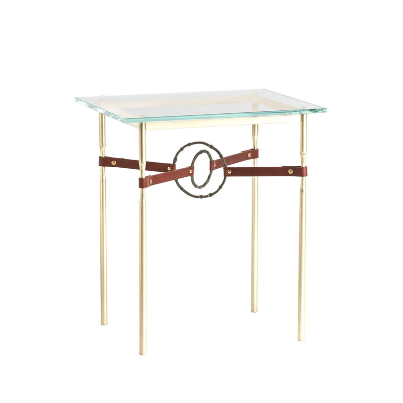 Hubbardton Forge 750116-86-14-LB-VA0717 Side Table, Modern Brass